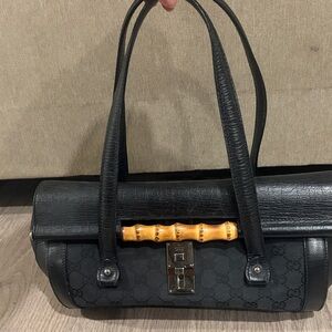 Gucci bamboo bullet bag